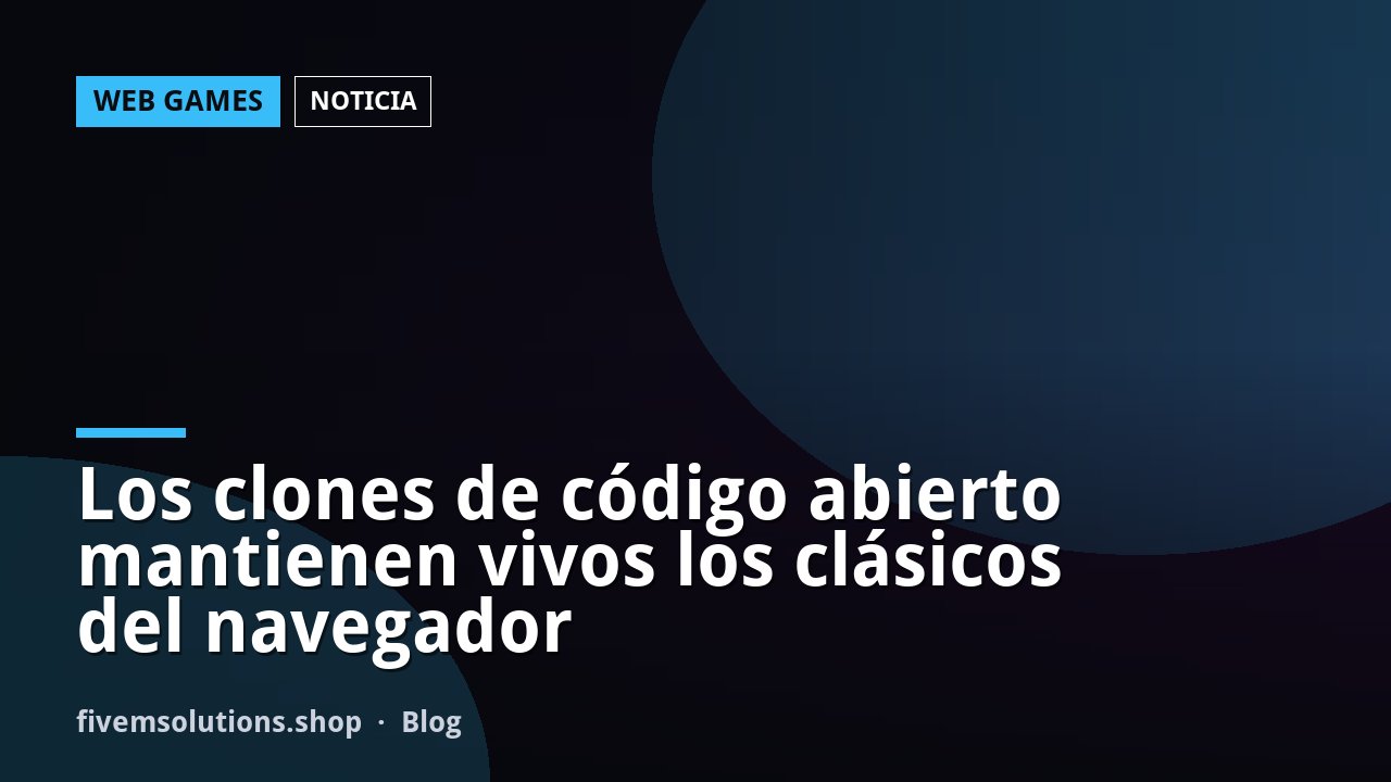 Los clones de código abierto mantienen vivos los clásicos del navegador