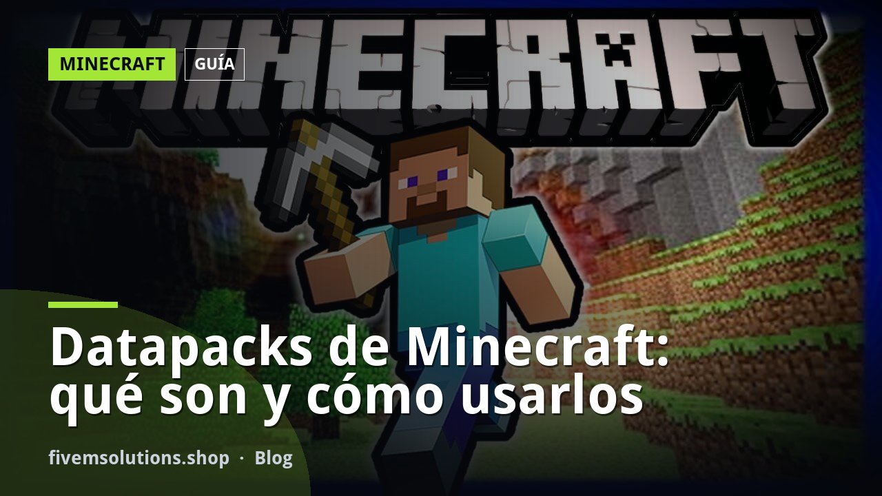 Datapacks de Minecraft: qué son y cómo usarlos
