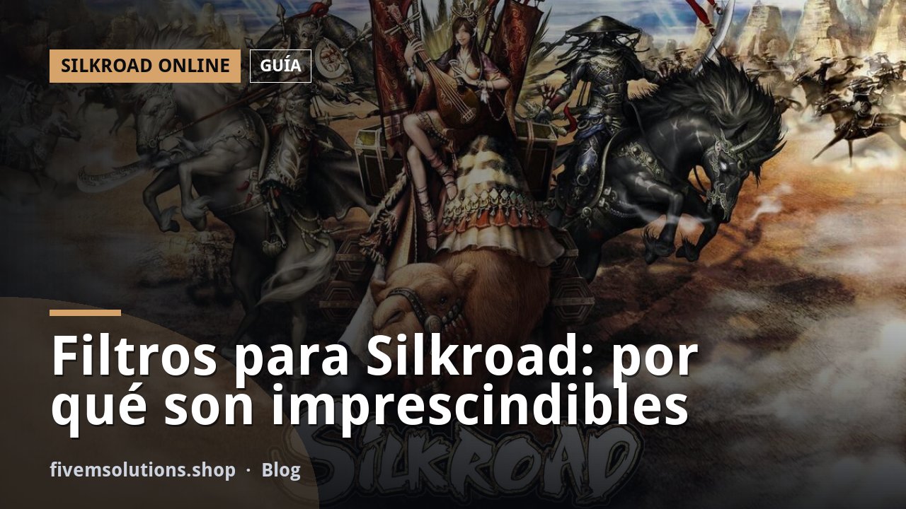 Filtros para Silkroad: por qué son imprescindibles