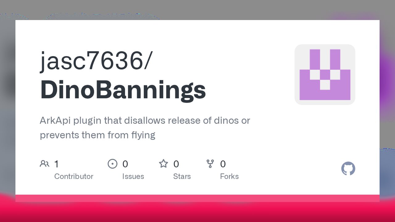 DinoBannings — restricciones de dinos (ArkApi)