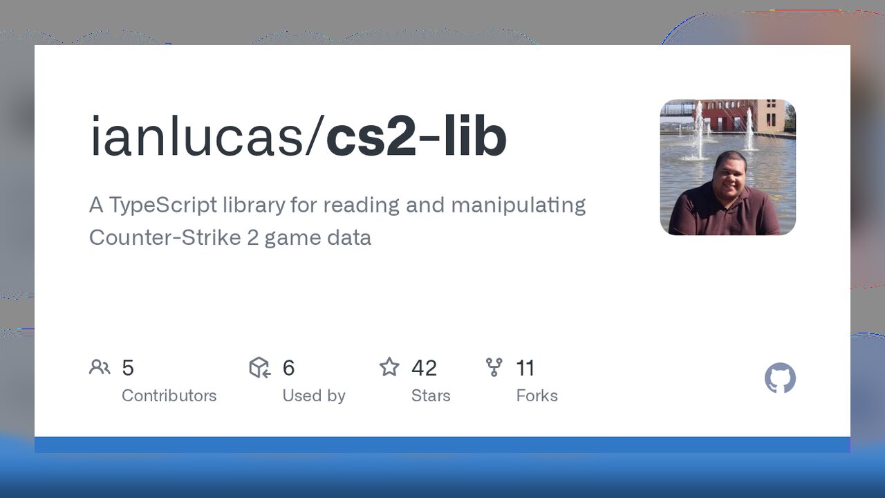cs2-lib — datos del juego en TypeScript
