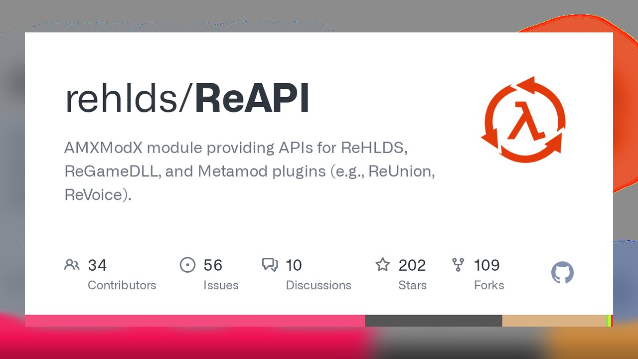 ReAPI — módulo para ReHLDS y ReGameDLL