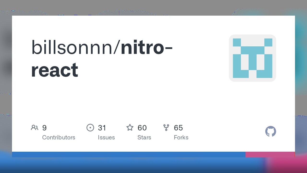 Nitro React — cliente HTML5
