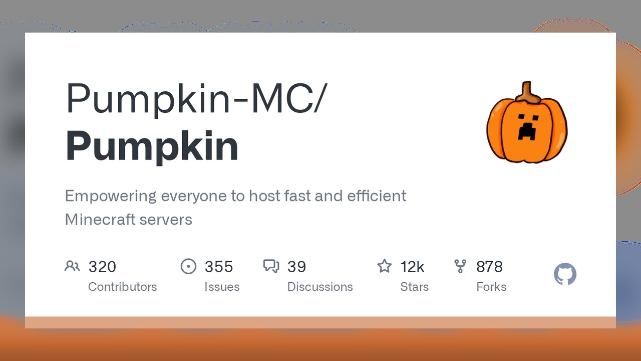 Pumpkin — servidor de Minecraft en Rust