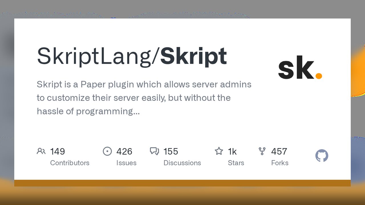 Skript — programa tu servidor sin Java