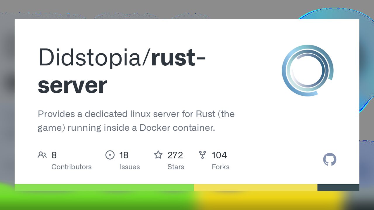 Servidor de Rust en Docker (Didstopia)