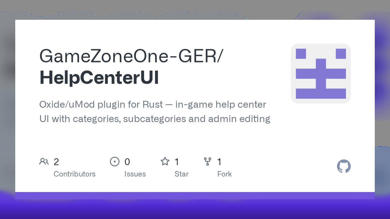 HelpCenterUI — centro de ayuda dentro del juego