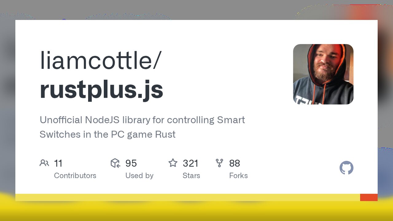 rustplus.js — librería para Rust+