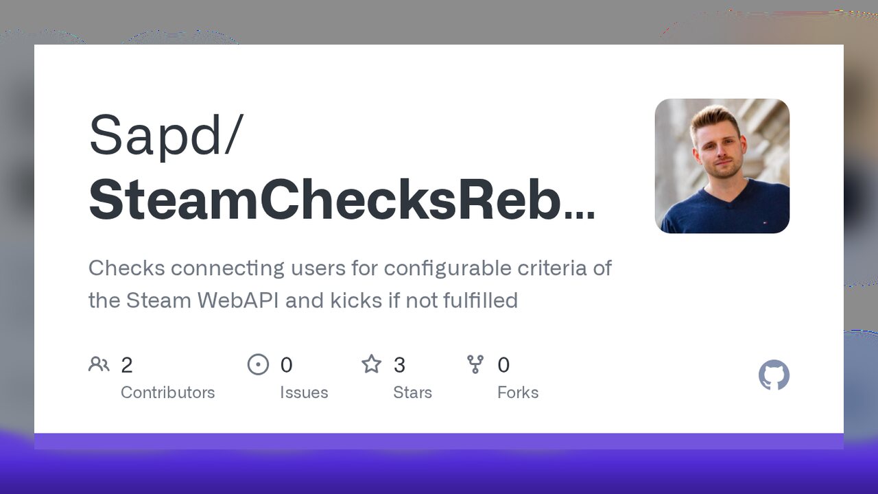 SteamChecks Reborn — filtro de cuentas Steam