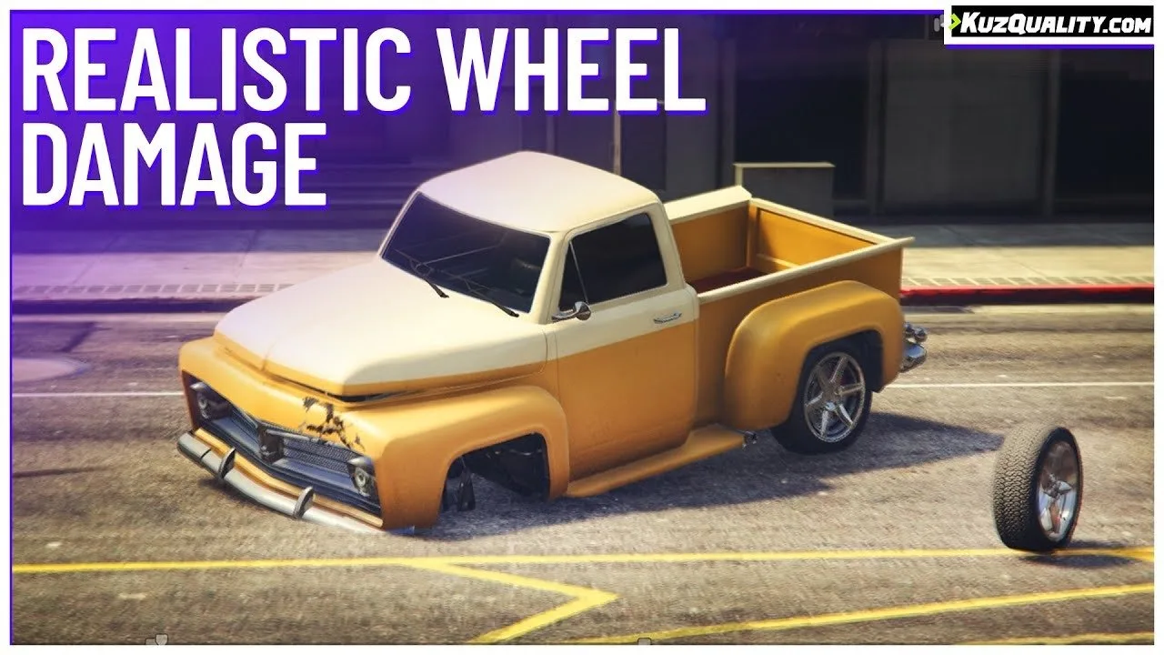 KuzQuality | Realistic Wheel Damage