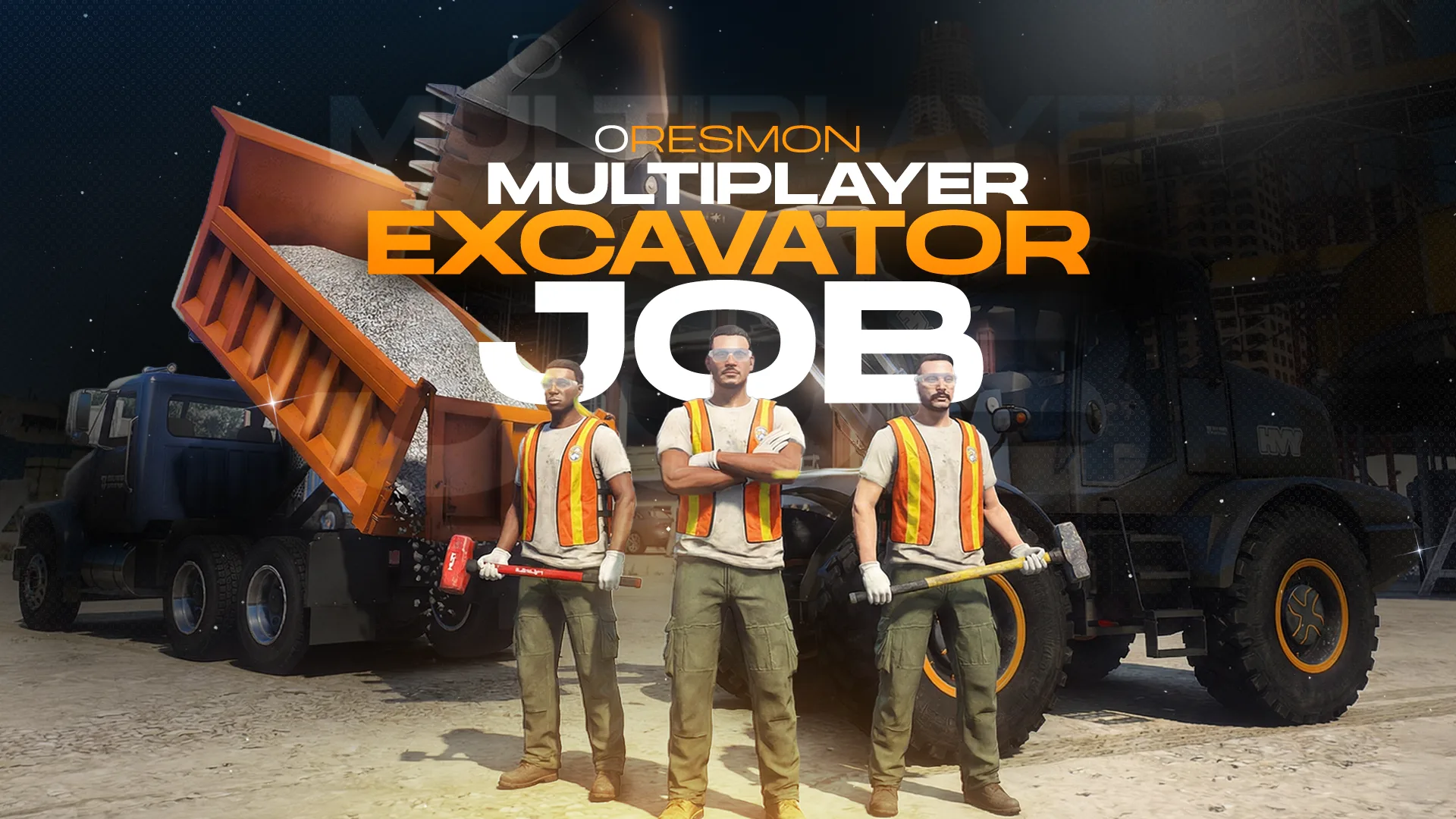 0R | Multiplayer Excavator Operator