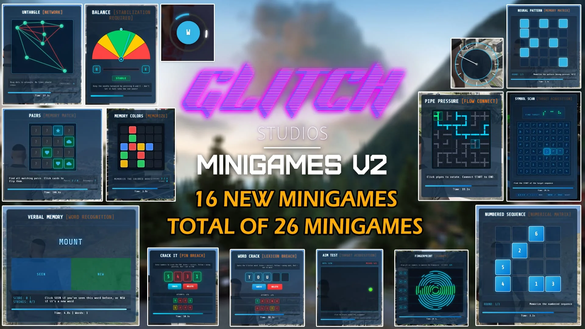 Glitch Minigames v2