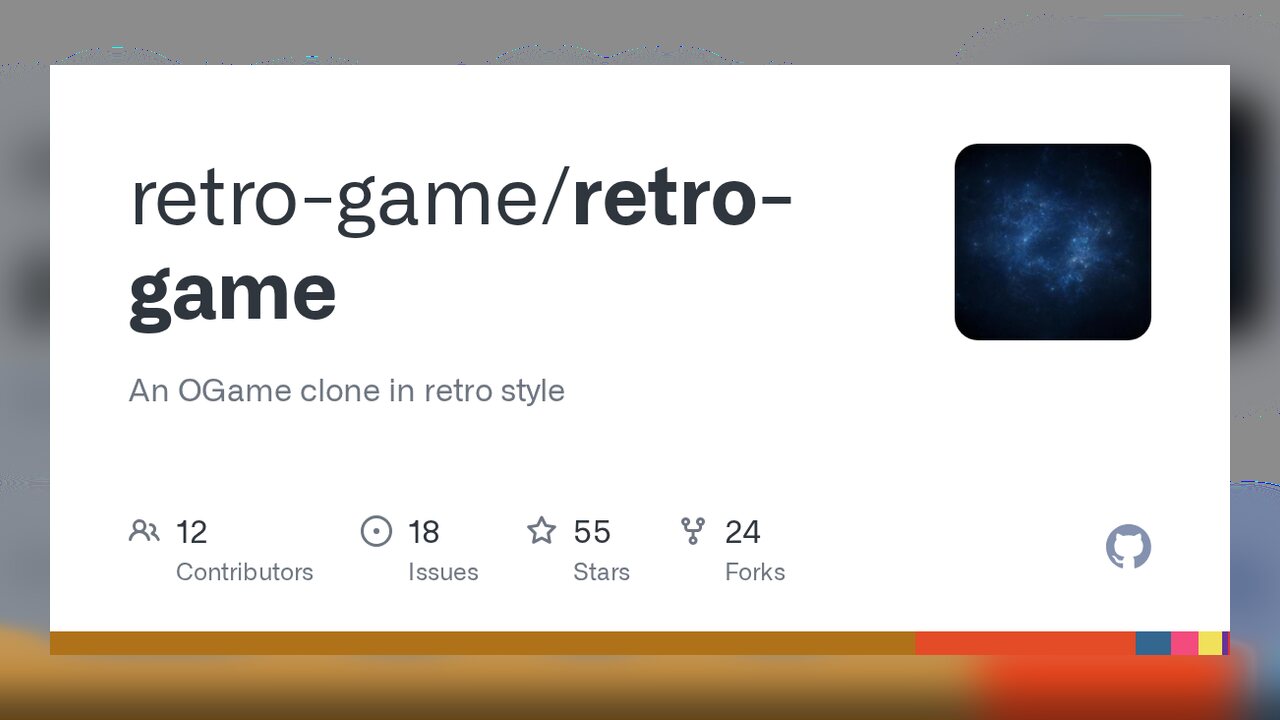 Retro Game — clon de OGame en Java