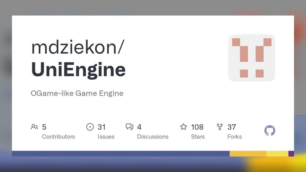 UniEngine — motor de juego tipo OGame